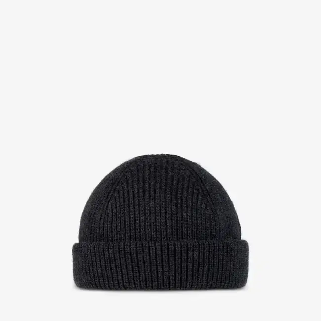 Buff Knitted Hat Ervin Graphite Sale