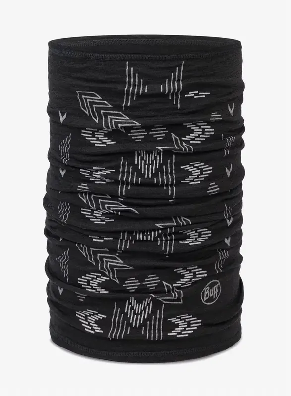 Buff Merino Lightweight Prints Vanyr Black Markenware