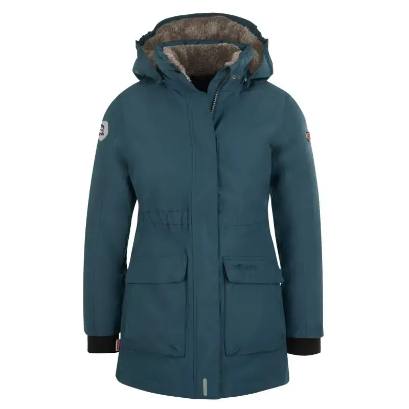 Trollkids Girls Alesund Coat Mystic Blue Günstig