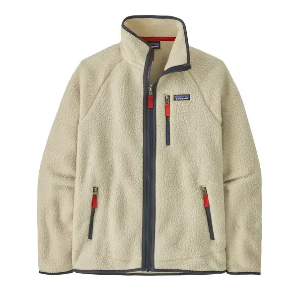 Patagonia Retro Pile Jacket Pelican/Smoulder Blue Preisreduziert