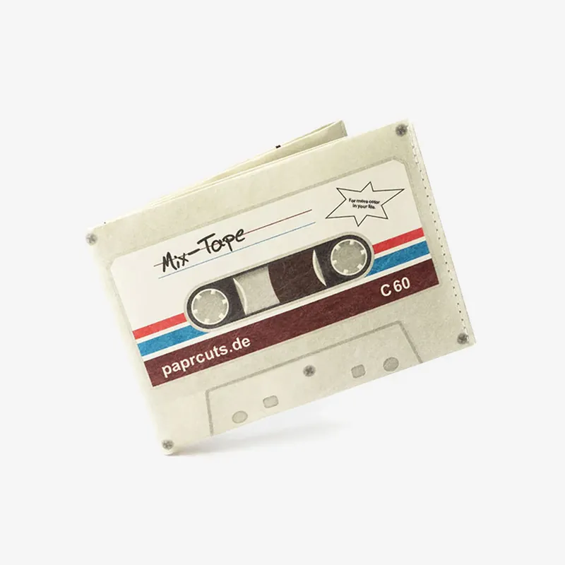 Paprcuts RFID Portemonnaie Mixtape Begrenztes Angebot