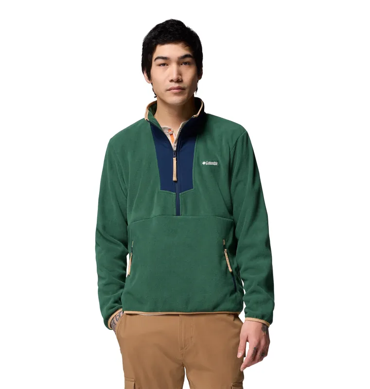 Preiswert Columbia Sequoia Grove Half Zip Fleece Rain Forest