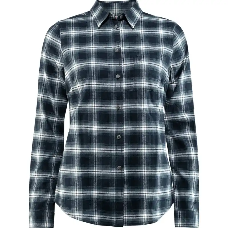 Fjällräven Övik Flannel Shirt W Dark Navy Top-Angebot