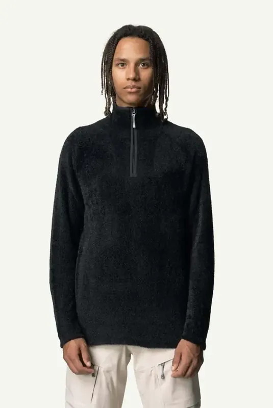 Houdini Lykan Half Zip True Black Mega-Angebot