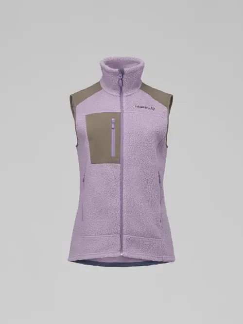 Norrøna Trollveggen Warm3 Vest Purple Sage Begrenztes Angebot