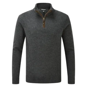 Sherpa Adventure Gear Kangtega 1/4 Zip Sweater Charcoal Schnäppchen