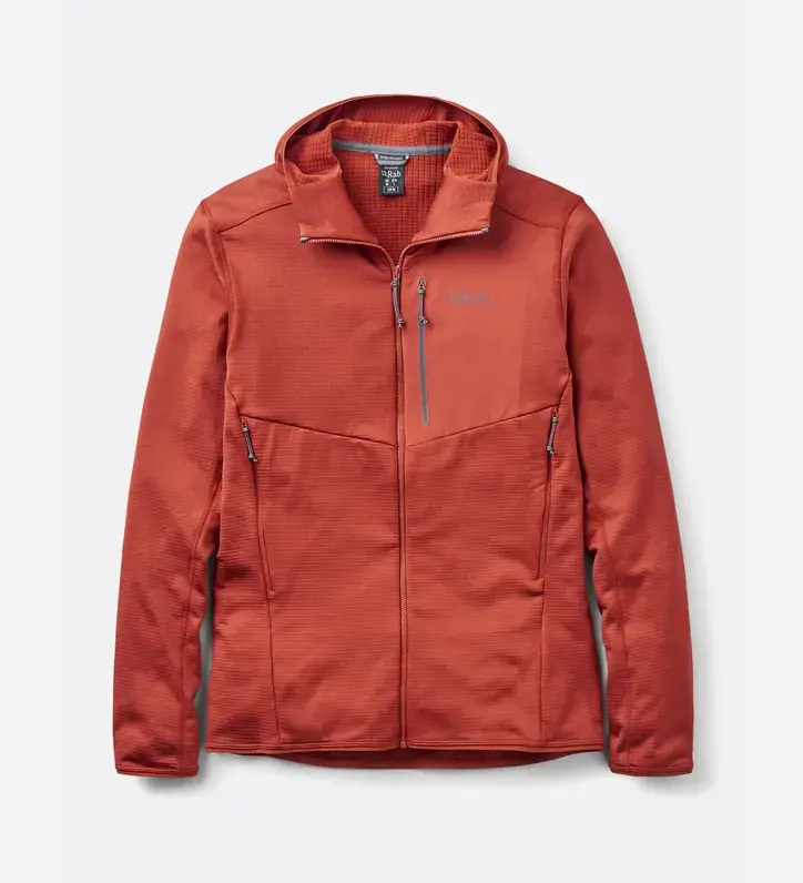 Rab Ascendor Hoody Tuscan Red Neue Ware