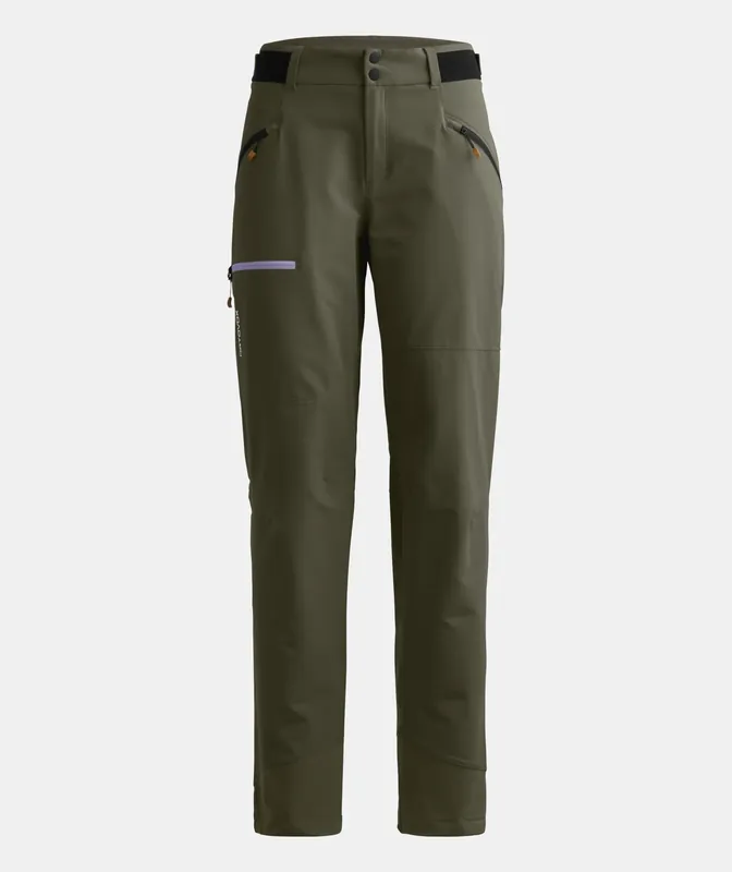 Sichere Zahlung Ortovox Seceda Softshell Pants W Dark Wild Herbs
