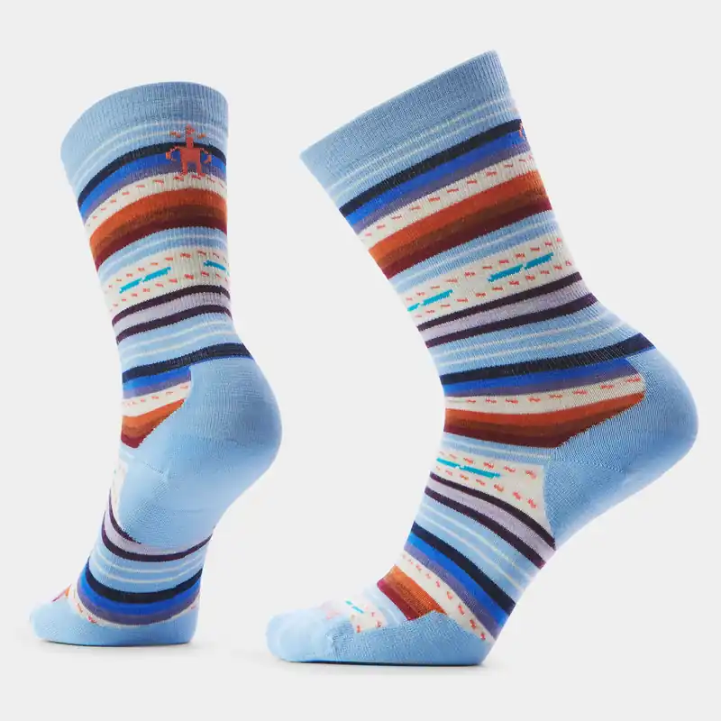 Neu Im Sortiment Smartwool Everyday Margarita Crew Socks - Serene Blue