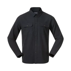 Bergans Nordmarka Flannel Shirt Navy Blue Knallerangebot