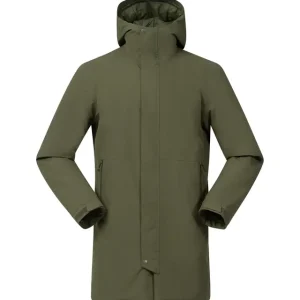Neuheit Bergans Urban Insulated Shell Coat Dark Green Mud