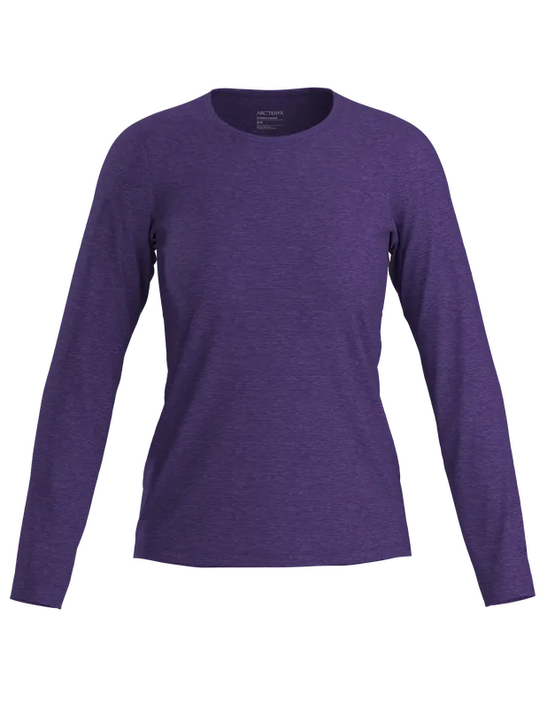 Arc‘teryx Taema Crew LS W Azalea Heather Garantierte Lieferung