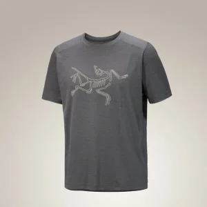 Top-Seller Arc‘teryx Cormac Logo SS Black Heather