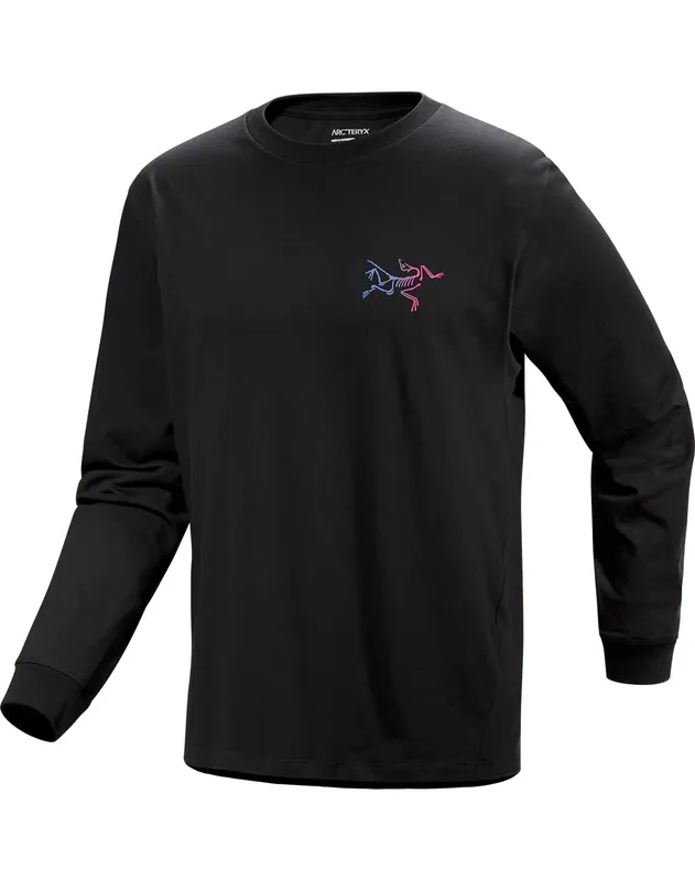 Schneller Versand Arc‘teryx Kragg Cotton Heavyweight Heatmap LS Black Multi
