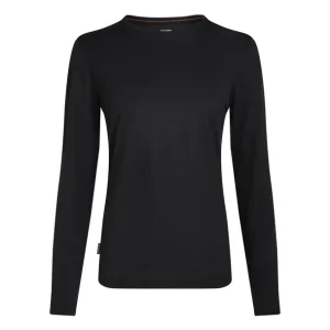 Rabatt Icebreaker 125 CoolLite Sphere LS Tee W Black