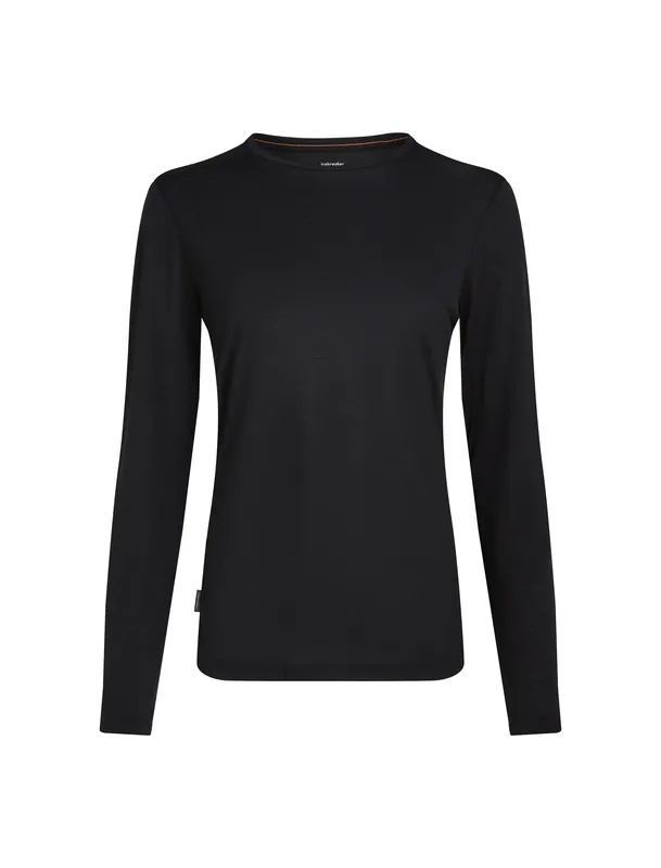Rabatt Icebreaker 125 CoolLite Sphere LS Tee W Black