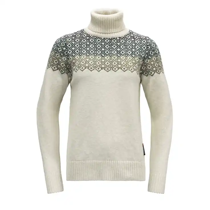 Markenware Devold Syvde Wool High Neck W Stone