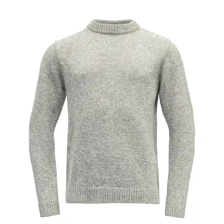 Devold Arktis Wool Sweater Grey Melange Letzte Chance