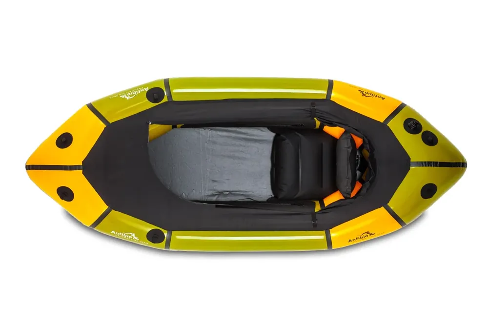 Anfibio Rebel 2K mit TubeBags Green/Yellow Preis Gesenkt