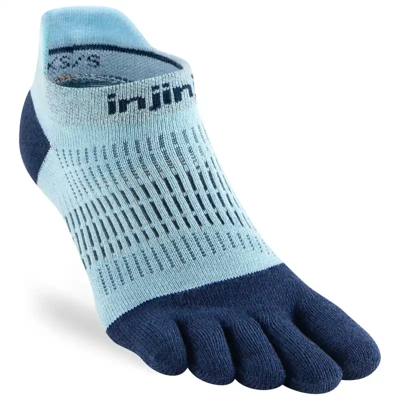 injinji Run Lightweight No Show Women - Heron Billig