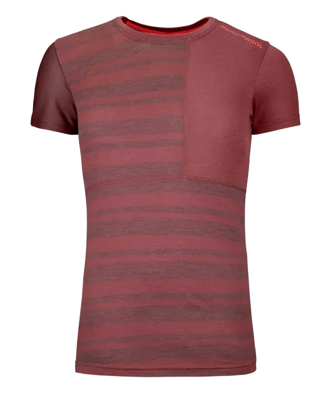 Ortovox 185 Rock‘N‘ Wool SS Woman - Mountain Rose Meistverkauft