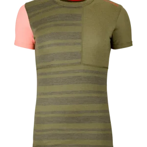 Garantierte Lieferung Ortovox 185 Rock‘N‘ Wool SS Woman - Wild Herbs