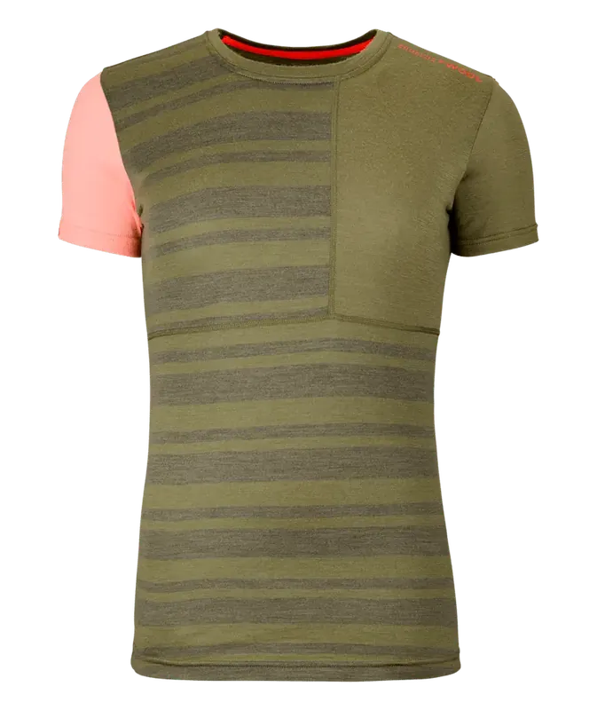 Garantierte Lieferung Ortovox 185 Rock‘N‘ Wool SS Woman - Wild Herbs