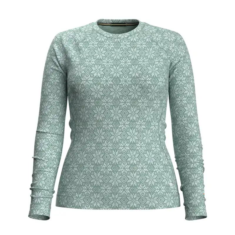 Must-Have Smartwool Classic Thermal Crew Woman - Arctic Green