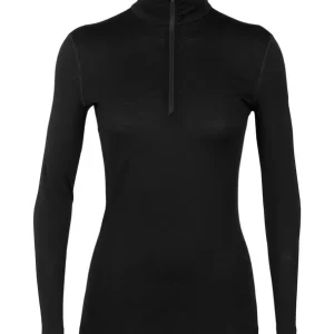 Icebreaker 200 Oasis LS Half Zip W Black Preisknaller