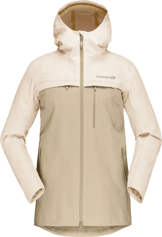 Günstig Norrøna Femund Cotton Jacket W Oatmeal