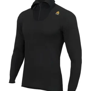 Aclima Hotwool Polo Uni Jet Black Ausverkauf