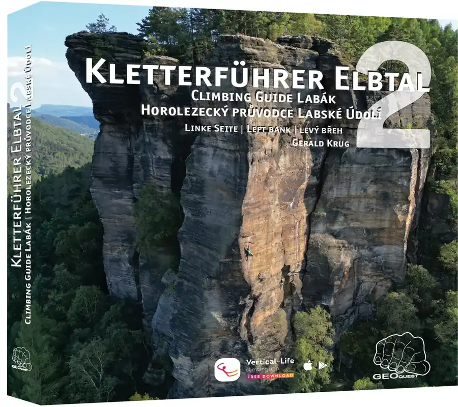 Top-Preis Geoquest Kletterführer Elbtal Labske Udoli 2 linke Seite - Band 2
