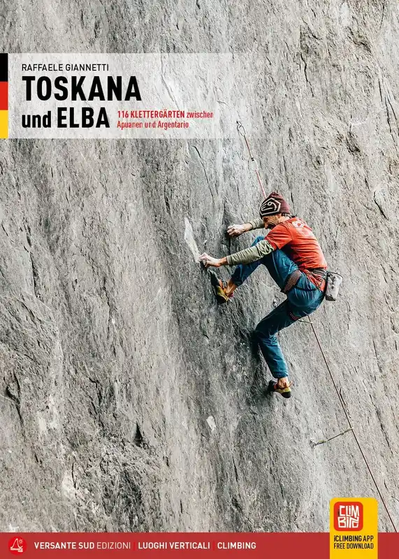Bestseller Versante Sud Kletterführer TOSKANA und ELBA