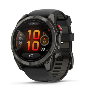 Online Kaufen Garmin Fenix 8 Pro 51mm Sapphire, Schwarz/Titan - Silikon
