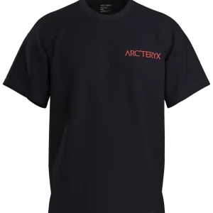 Aktuell Arc‘teryx Kragg SL Cotton Blurred Bird SS Black/Dynasty