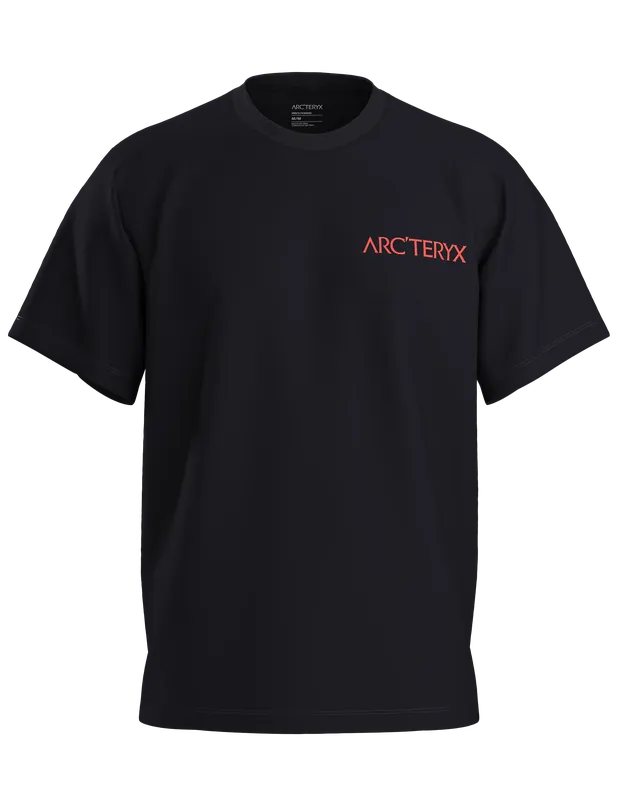 Aktuell Arc‘teryx Kragg SL Cotton Blurred Bird SS Black/Dynasty