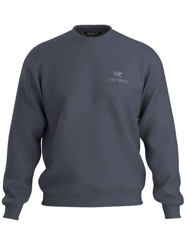 Preis Gesenkt Arc‘teryx Emblem Fleece Crew Dark Stratus