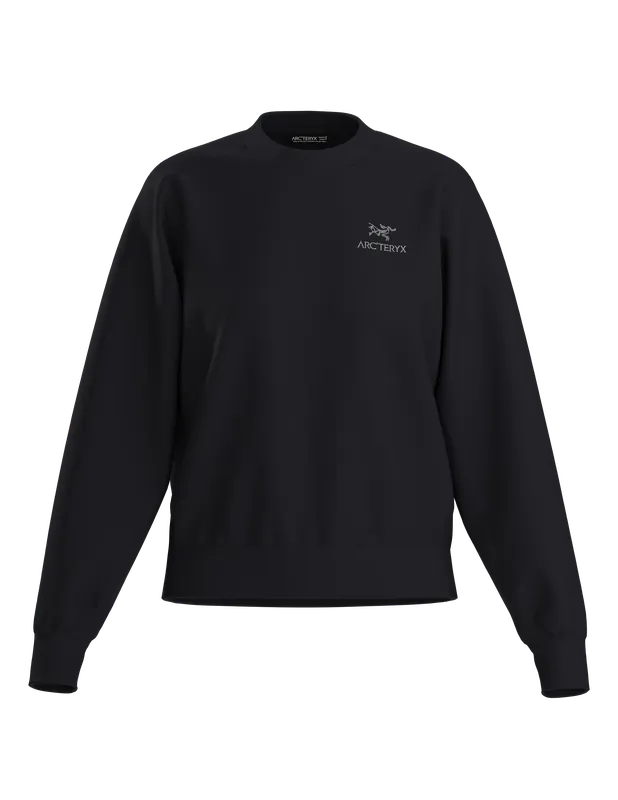 Must-Have Arc‘teryx Emblem Fleece Crew W Black