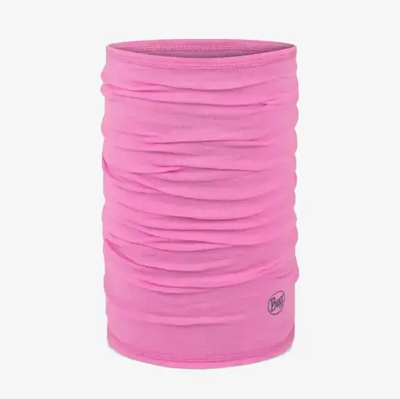 Preisreduziert Buff Lightweight Merino Wool Solid Fluor Fuchsia