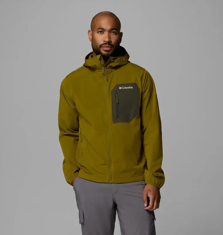 Columbia Tall Heights III Hood Softshell Gree Nur Heute