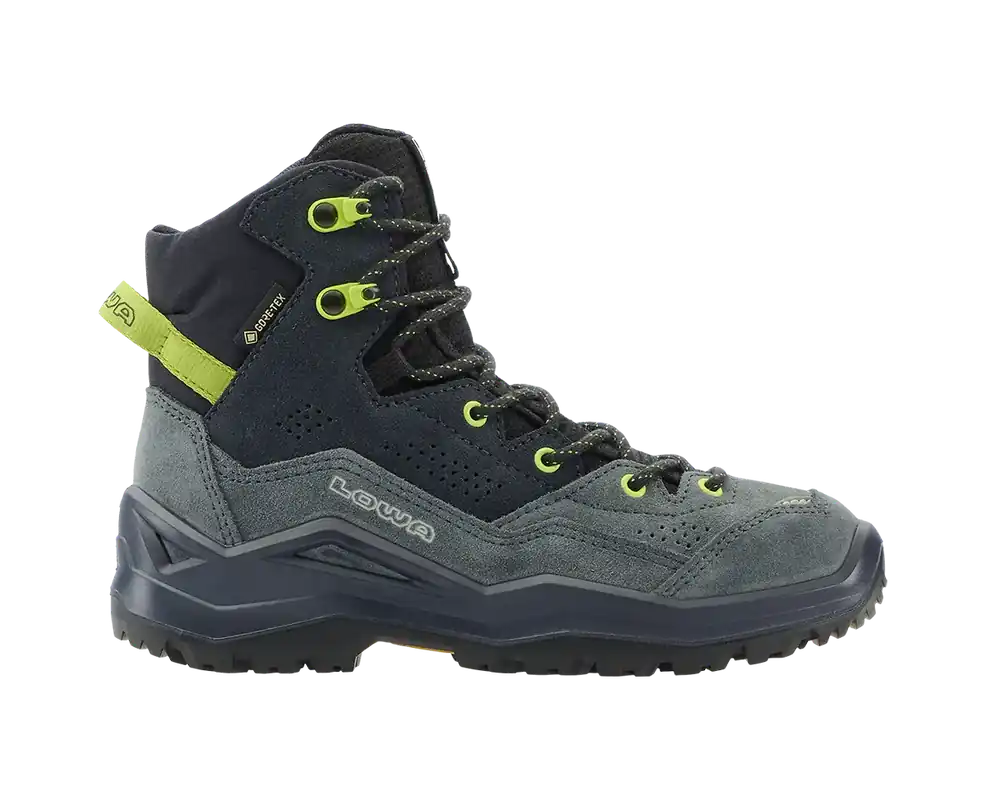 Lowa Wandax GTX Mid Junior Dark Petrol/Lime Wochenendangebot