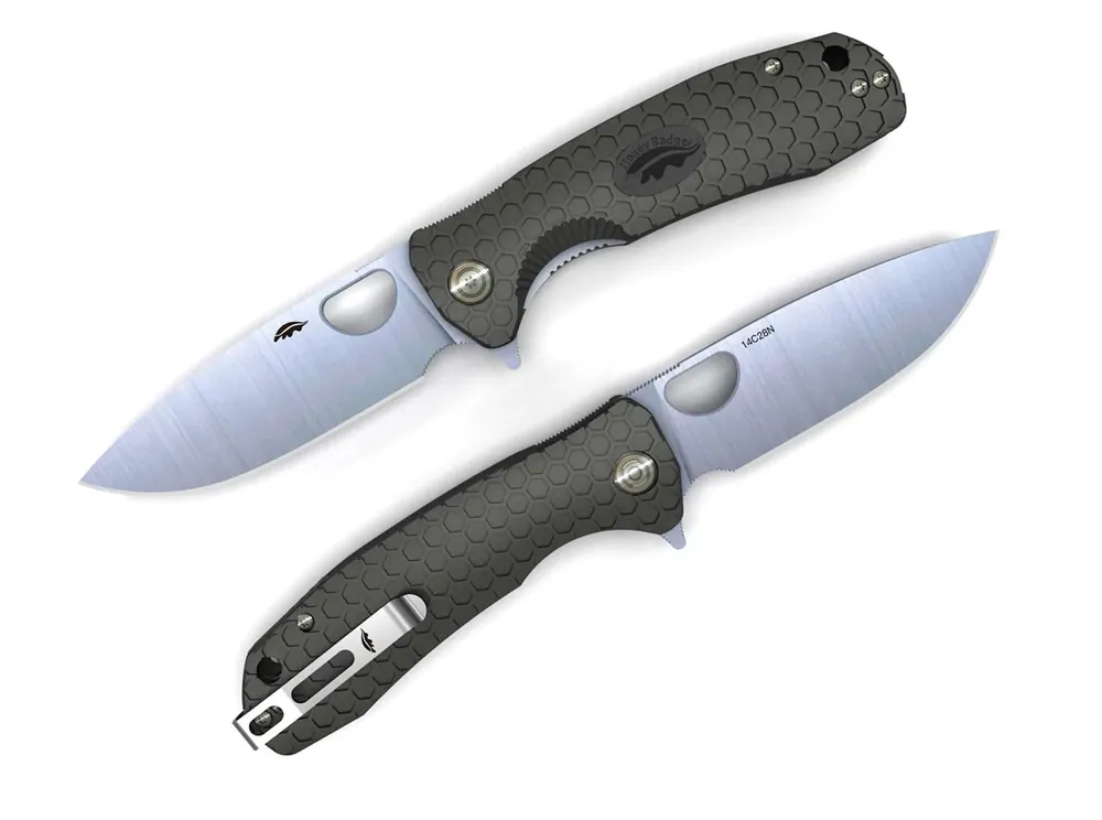 Abverkauf Böker Honey Badger Flipper Medium 14C28N