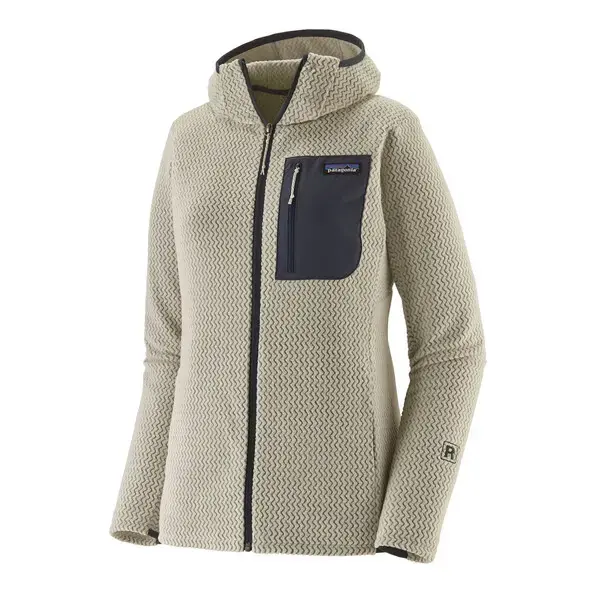 Sonderangebot Patagonia R1 Air Full Zip Hoody W Wool White