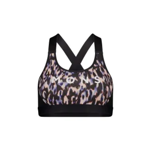 Mons Royale Stella X Back Bra W Rock Leo/Black Nur Für Kurze Zeit