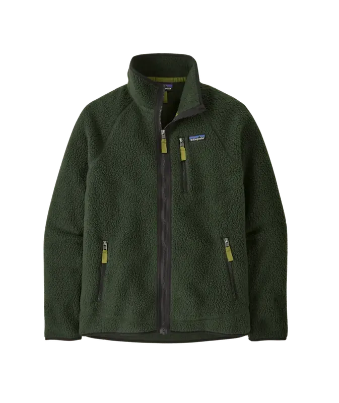 Patagonia Retro Pile Jacket Old Growth Green Geprüft