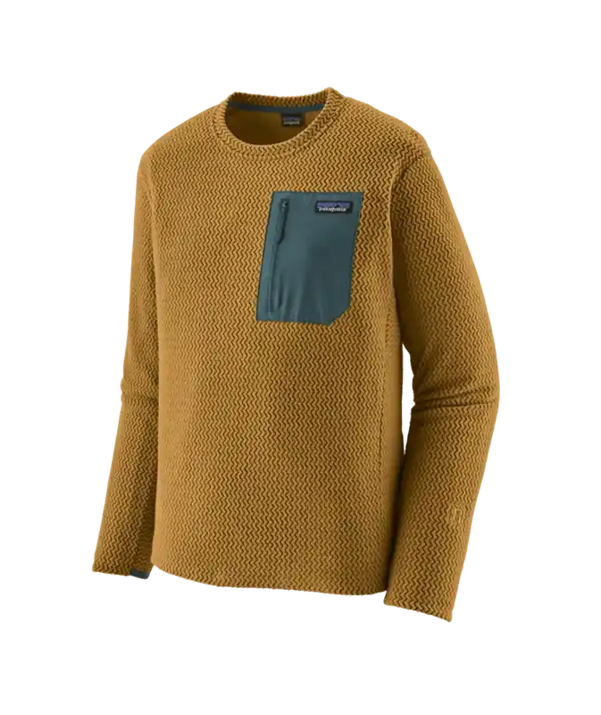 Highlight Patagonia R1 Air Crew Bobcat Brown