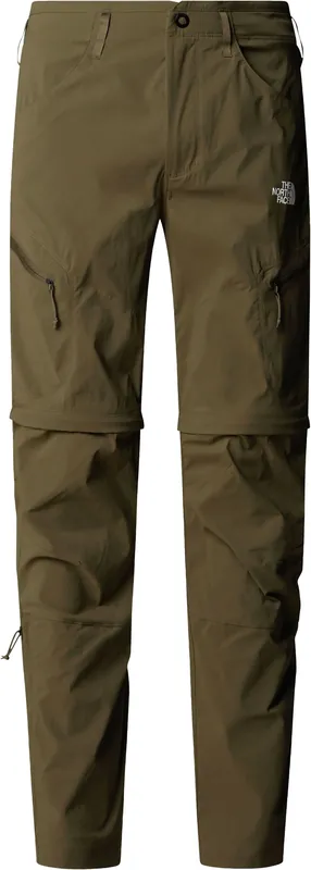 The North Face Exploration Reg Tap Convertible Pant-Taupe Green Sale