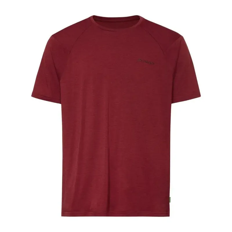 Schneller Versand Vaude Essential Wool T-Shirt Carmine