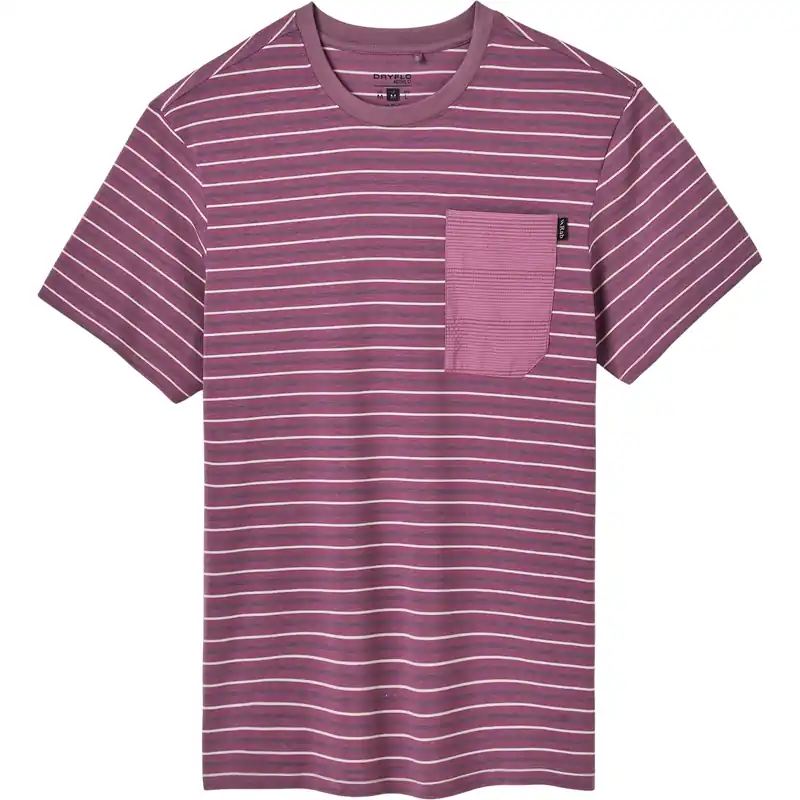 Rab Rivelin Stripe Pocket Tee Iris Direkt Vom Hersteller
