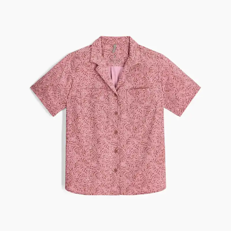 Royal Robbins Spotless Evo Meadow S/S W Mahogany Braken Pattern Neue Kollektion